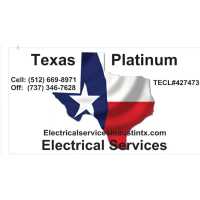 Texas platinum electrical services Logo