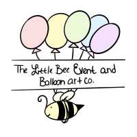 The Little Bee Event Planning and Balloon Co Logo