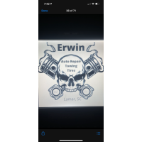 Erwinâ€™s Automotive & Towing Logo
