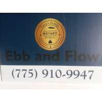 Ebb and Flow Education Experience/Mobile Notary Logo