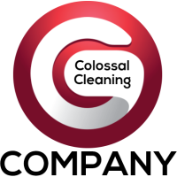 Colossal Cleaning Company Logo