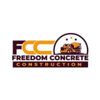 Freedom concrete construction Logo