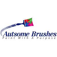 Autsome brushes , Your Autism Awareness headquarters Logo