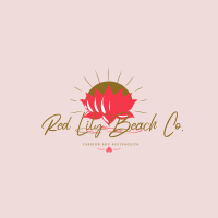Red Lily Beach Co. Logo