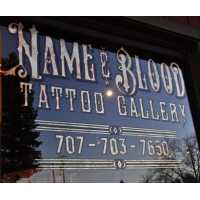 Name and Blood Tattoo Gallery Logo