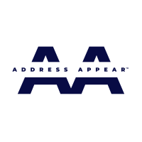 Address Appear MFG. Logo