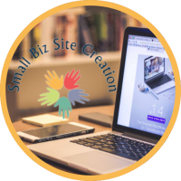 Small Biz Site Creation Logo