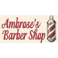 Ambrose's Barber Shop Logo