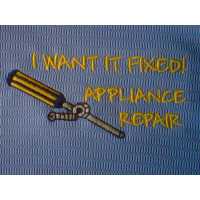 I Want It Fixed! Appliance Repair Logo