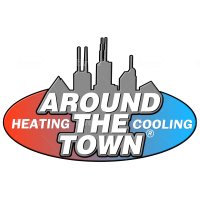 Around the Town Heating and Cooling Logo