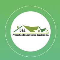 D&E Roofing Logo