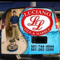 Luciano Tile & Marble Logo