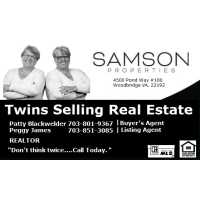 Twins Selling Real Estate Logo