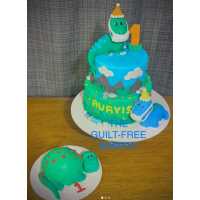 The Guilt-Free Bakery Logo