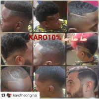 Mr. Karo Barbershop Logo
