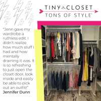 Tiny Closet, Tons Of Style by Jenn Mapp Bressan Logo