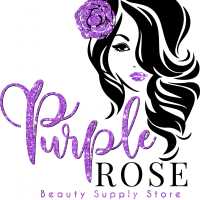 Purple Rose Beauty Supply Store Logo