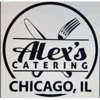 Alex's Catering Service Food Truck Logo