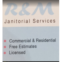 R & M Janitorial Service Logo