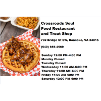 Crossroads Soul Food Restaurant and Treat Shop Logo