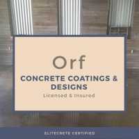 Orf Concrete Coatings & Designs, LLC Logo