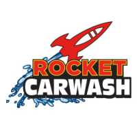 Rocket Carwash - 168th & Maple Logo