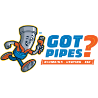Got Pipes Plumbing Company Logo