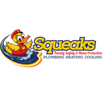 Squeaks Plumbing Heating & Air Logo
