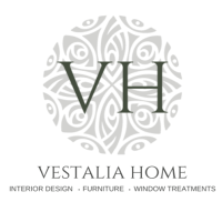 Baker Blinds & Vestalia Home Logo