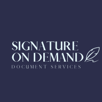 Signature on Demand Mobile Notary Logo