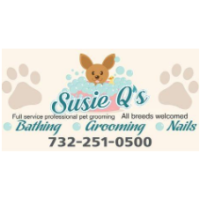 Suzie Q's Pet Grooming Logo