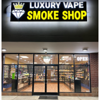 Luxury Vape Smoke Shop Logo