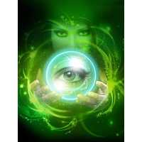 psychic spiritual healer Logo