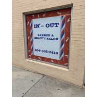 In & Out Barber & Beauty Salon Logo