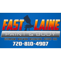 Fast Laine Paint and Body Logo