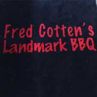 Fred Cotten's Landmark BBQ Logo