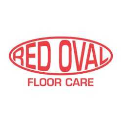 Red Oval Floor Care