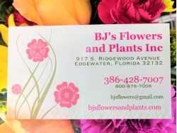 Bj's Flowers & Plants, Inc.