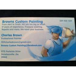Brown's Custom Painting LLC.