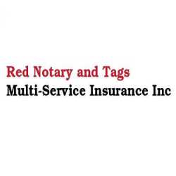 Red Notary & Tags Multi-Service Insurance