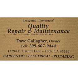 Quality Repair & Maintenance