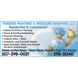 Paredes Painting & Pressure Washing LLC