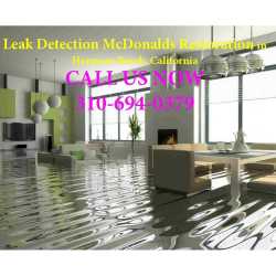 Leak Detection McDonalds Restoration in Hermosa Beach California - Best Water Damage Restoration