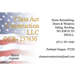 Class Act Construction LLC