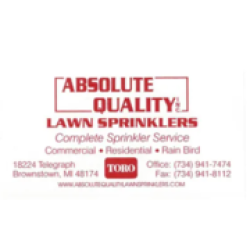 Absolute Quality Lawn Sprinklers