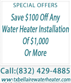  TX Bellaire Water Heater 