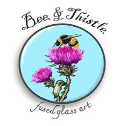 Bee & Thistle Glass Art