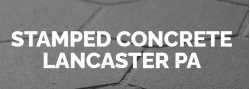 Stamped Concrete Lancaster