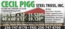 Cecil Pigg Steel Truss
