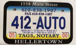 412 Auto Tags-Notary